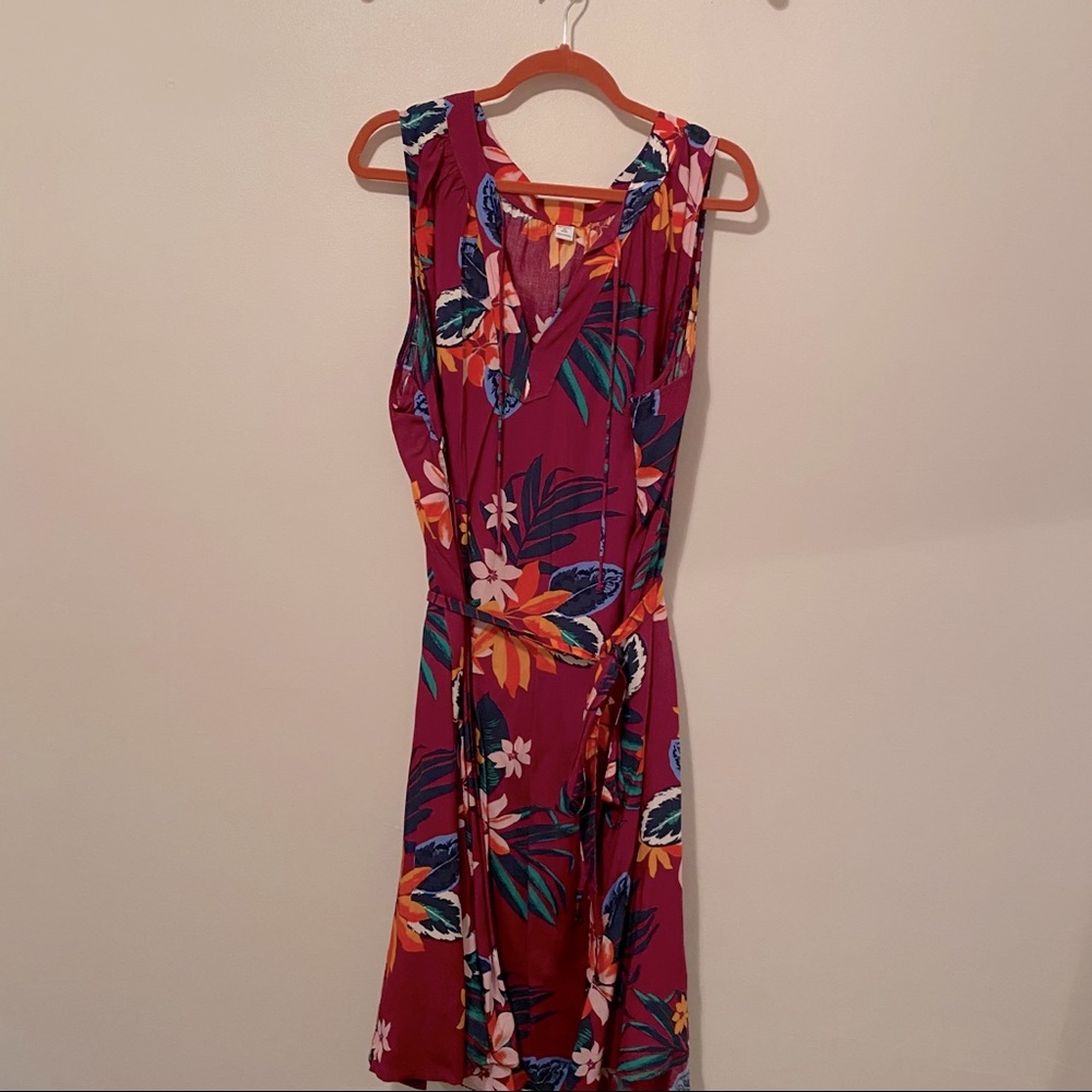 Plus Size Tropical Dress